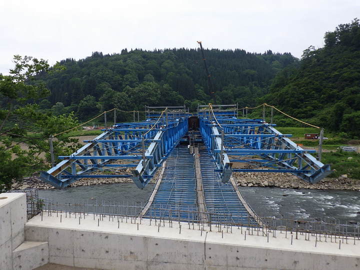 A2橋台背面より