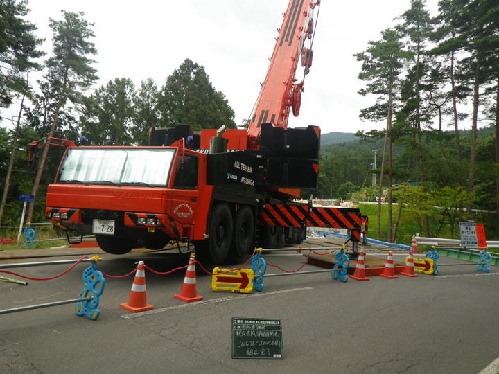 360ｔクレーン組立完了