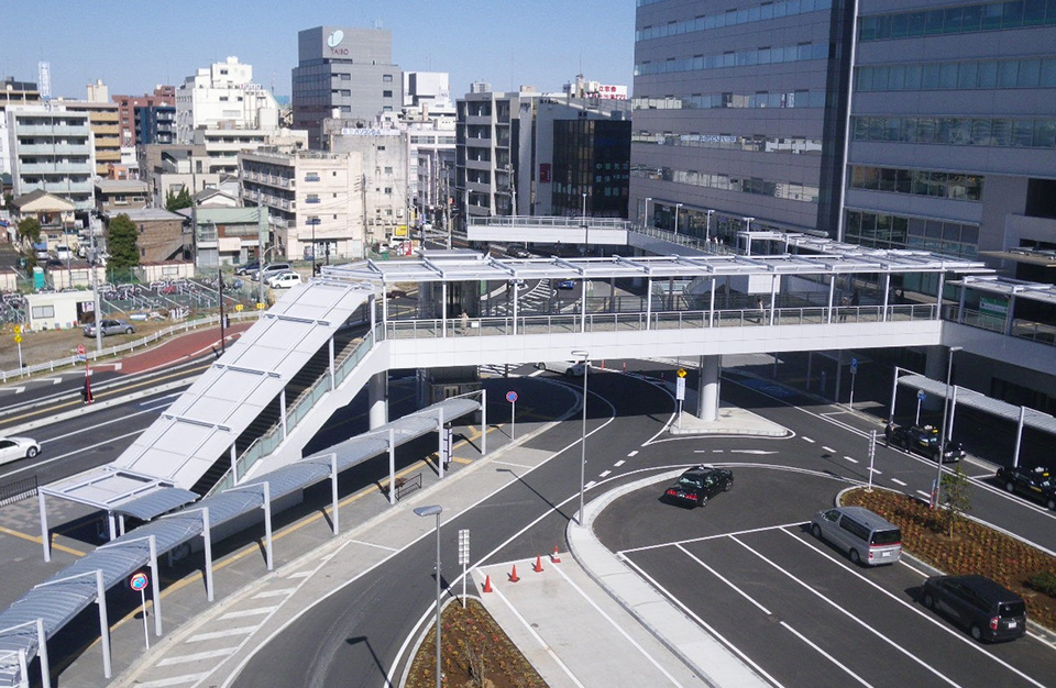 千葉駅ペデストリアンデッキ